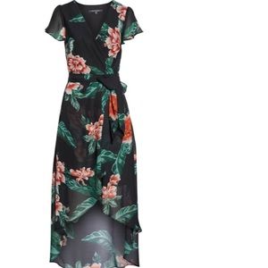 Julia Jordan High Low Floral Dress, size 14